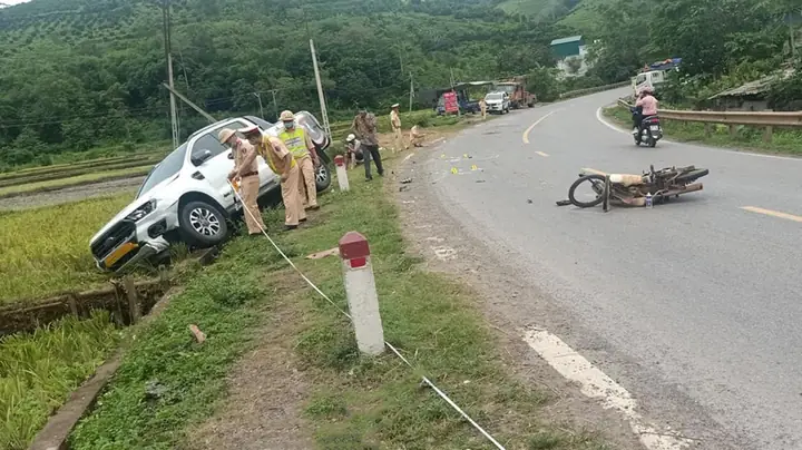 Hiện Trường Vụ Tai Nạn