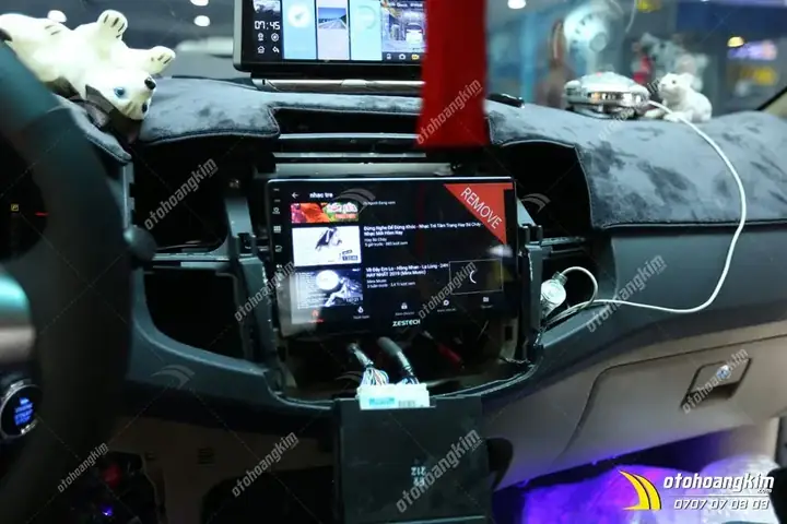 Độ Nội Thất Ford Tourneo Nâng Cấp Màn Hình Dvd Eononpro 9 Inch