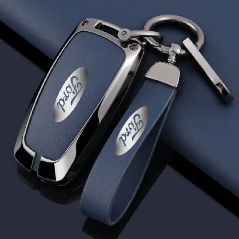 Ốp Kim Loại Bọc Chìa Khóa Ô Tô Ford Cao Cấp