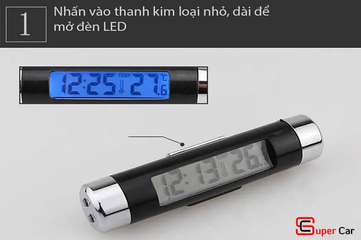 Ưu Điểm Của Sản Phẩm Đồng Hồ Nhiệt Kế Gắn Xe Hơi