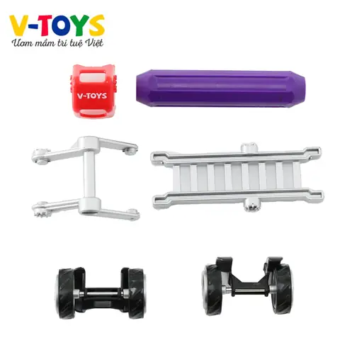 Chi Tiết Sản Phẩm Xe Cứu Hỏa Đồ Chơi Lắp Ghép Cho Trẻ Em Trên 3 Tuổi Trong Bộ Magnetic Blocks Car