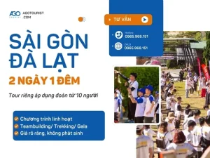Tour Khởi Hành Từ Sài Gòn Đi Đà Lạt