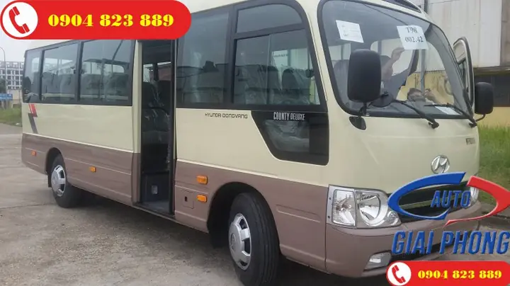 Xe County Đồng Vàng 29 Chỗ, Giải Pháp Vận Tải Hành Khách Tốt Nhất Phân Khúc Xe Tải Hạng Trung.