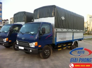 Về Ngoại Thất Hyundai Hd72 Thùng Bạt 3.5 Tấn