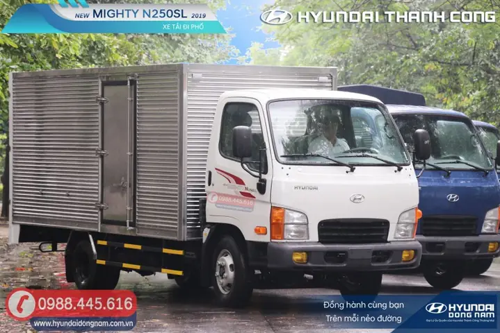 Kích Thước Lòng Thùng Xe 2.5 Tấn Hyundai