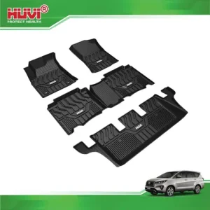 Thảm Lót Sàn Ô Tô Huvi Cho Xe Toyota Innova 3d (7 Chỗ) Năm 2016+