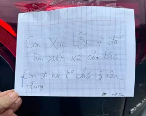 Tông Vào Đuôi Ô Tô, Cậu Học Trò Đà Nẵng Để Lại 200.000 Đồng ‘chịu Trách Nhiệm’ Gây Xúc Động - Ảnh 1.