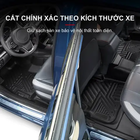 Cắt Chính Xác Theo Kích Thước Sàn Xe Nguyên Bản