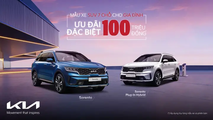 Kia Ưu Đãi 100% Phí Trước Bạ, Thêm Nhiều Ưu Đãi Hấp Dẫn Trong Tháng 4