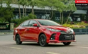 Toyota Vios Màu Đỏ