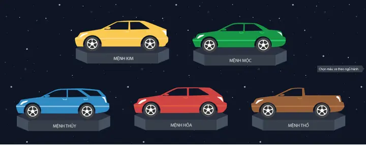 Bật Mí Về Nguyên Tắc Màu Sắc Phong Thủy Xe Ô Tô Không Phải Ai Cũng Biết