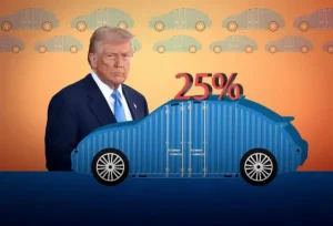 Ông Trump Tuyên Bố Áp Thuế Các Loại Ô Tô Nhập Khẩu Từ 2,5% Lên 25%