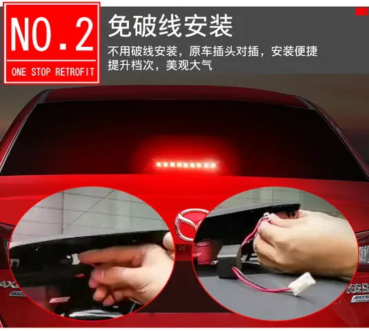 Xe Ô Tô Nhấp Nháy Bộ Điều Khiển Đèn Phanh