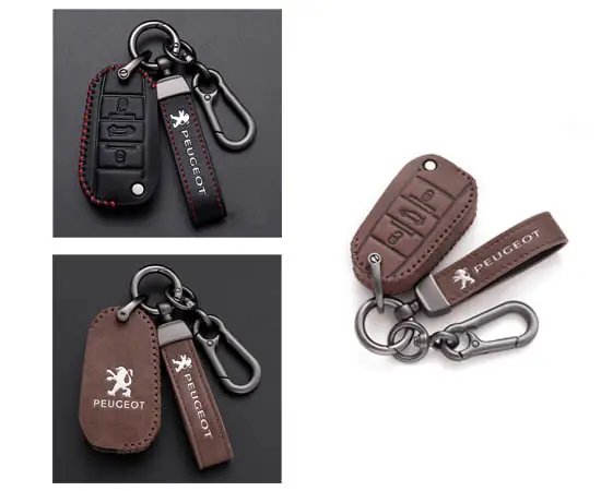 Giới Thiệu Các Mẫu Bao Da Bọc Chìa Khóa Cho Dòng Xe Peugeot 5008