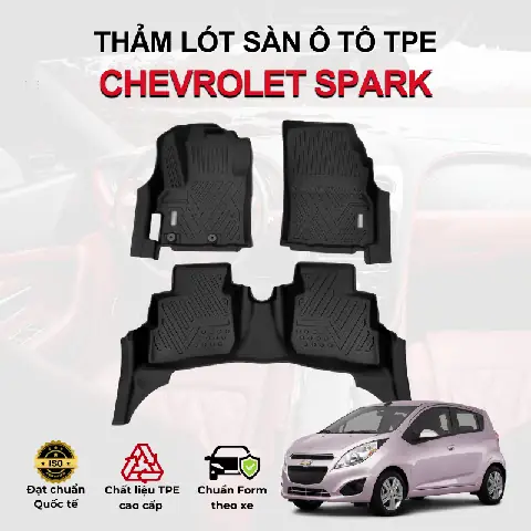 Thảm Lót Sàn Ô Tô Chevrolet Spark