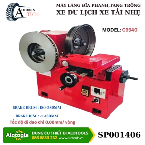 Máy Tiện Đĩa & Trống Phanh Xe Ô Tô – Máy Phục Hồi Hệ Thống Phanh C9340