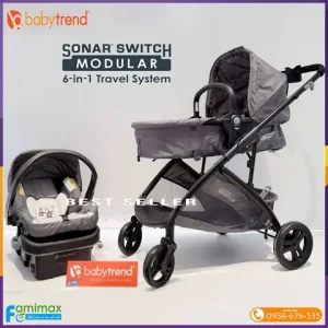 Xe Đẩy Kèm Ghế Ngồi Ô Tô Baby Trend Sonar Switch