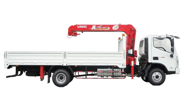 Giới Thiệu Xe Tải 7 Tấn Ollin S720 Gắn Cẩu Unic