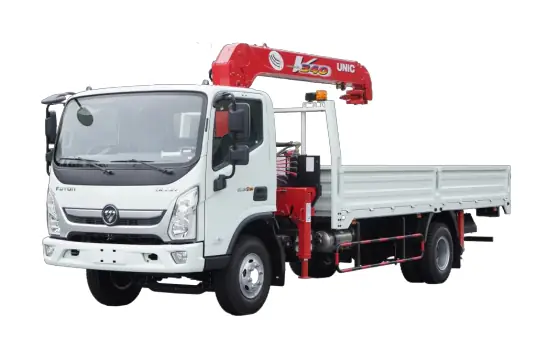 Giới Thiệu Xe Tải 7 Tấn Ollin S720 Gắn Cẩu Unic