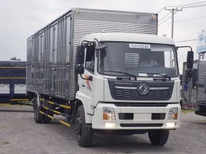 Tổng Quan Ngoại Thất Xe Tải Dongfeng 8.15 Tấn Thùng Kín 9.7 Mét
