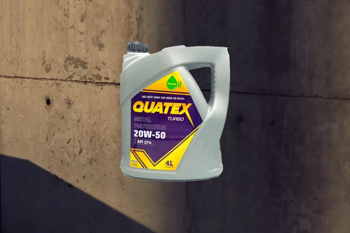Dầu Nhớt Động Cơ Qtex Hd Turbo 20w50 Cf4 9