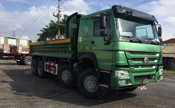 Xe Ô Tô Tải Tự Đổ Howo 371
