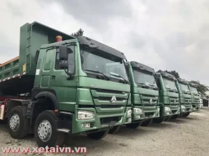 Bảng Giá Xe Tải Ben Howo 4 Chân
