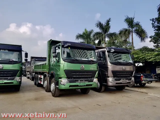 Bảng Giá Xe Tải Ben Howo 4 Chân