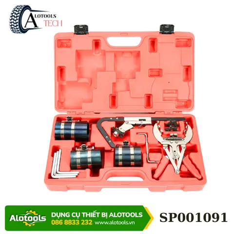 Hộp Dụng Cụ Tháo Lắp Xéc Măng, Ép Xéc Măng, Bộ Vam Xéc Măng Dùng Cho Xe Ô Tô, Xe Máy Alotools