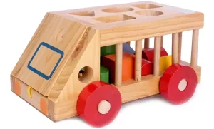 Ô Tô Thả Hình Gỗ