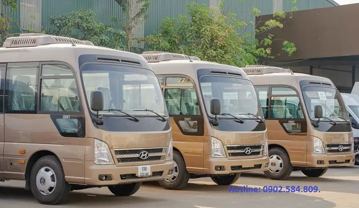 Hyundai New County Dòng Xe 29 Chỗ Tiến Tiến Hiện Đại Năm Sx 2025