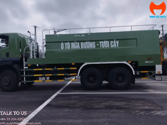 Những Ưu Điểm Nổi Bật Của Xe Rửa Đường Isuzu 14 Khối