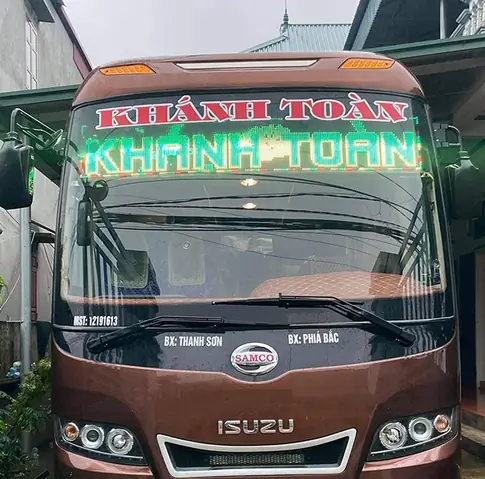 Nhà Xe Khánh Toàn Thanh Sơn Đi Bắc Ninh, Bắc Giang, Lạng Sơn