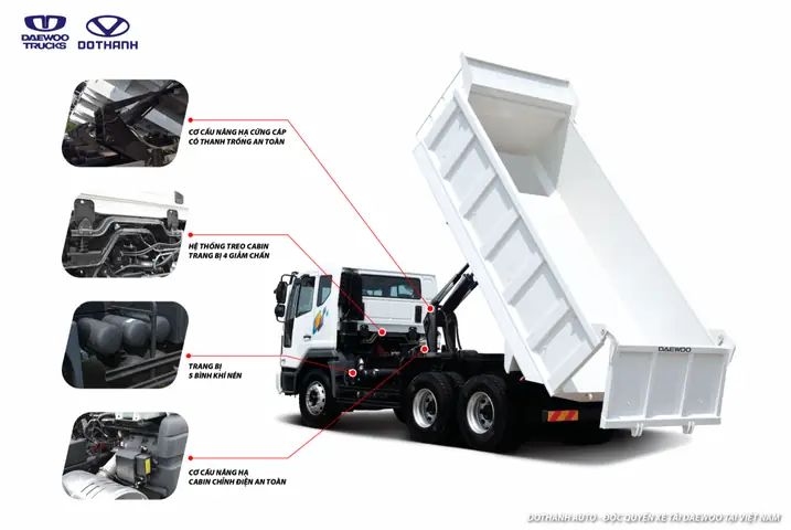 Thiết Kế Xe Tải Tự Đổ