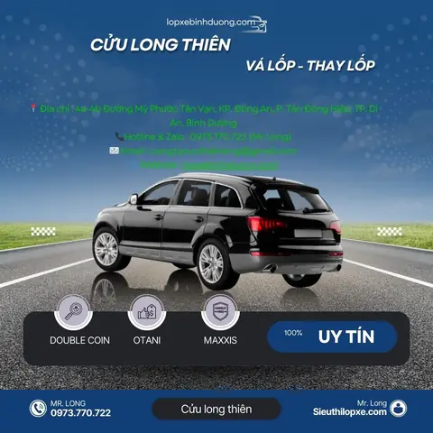 Đại Lý Cung Cấp Lốp Xe Chính Hãng - Lốp Xe Uy Tín Nhất Bình Dương