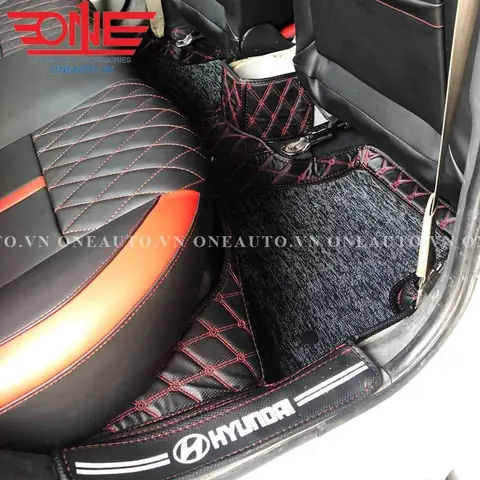 Mẫu Lắp Đặt Thực Tế Thảm Lót Sàn Ô Tô 8d Tàn Viền Cửa Xe Hyundai Verna 2008