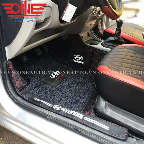 Mẫu Lắp Đặt Thực Tế Thảm Lót Sàn Ô Tô 8d Tàn Viền Cửa Xe Hyundai Verna 2008