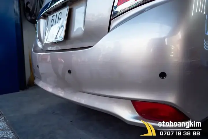 Ưu Điểm Khi Lắp Cảm Biến Lùi 6 Mắt Vios 2015