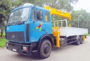 Hình Ảnh Xe Tải Gắn Cẩu Soosan 7 Tấn Veam Vt1100