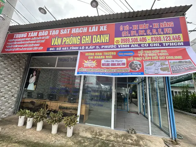 Văn Phòng Đào Tạo Lái Xe Củ Chi