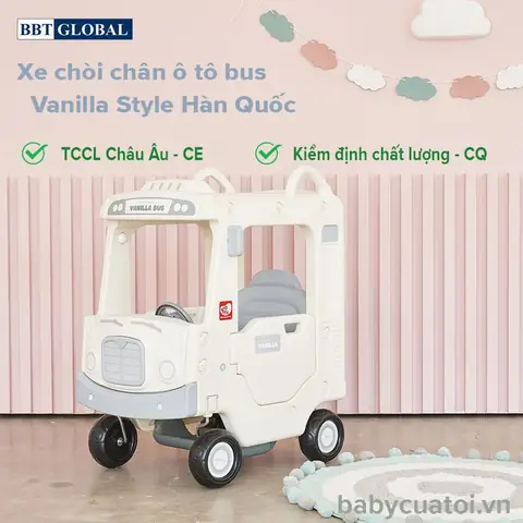 Xe Chòi Chân Ô Tô Bus Vanilla Style Hàn Quốc Z08