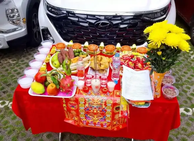 Làm Lễ Cúng Mua Xe Mới