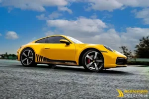 Mẫu Decal – Wrap Ô Tô Màu Vàng