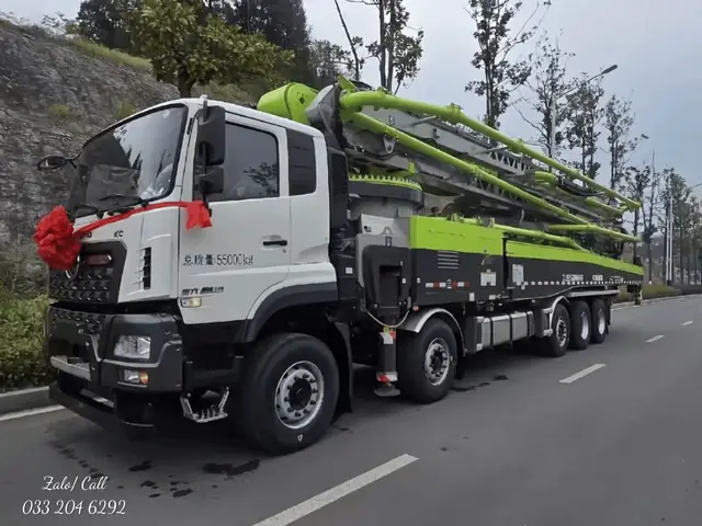 Giới Thiệu Chung Về Xe Bơm Bê Tông Hybrid 70m Zoomlion