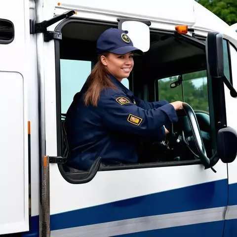 Vẻ Đẹp Của Sự Tự Tin Và Bản Lĩnh Sau Vô Lăng