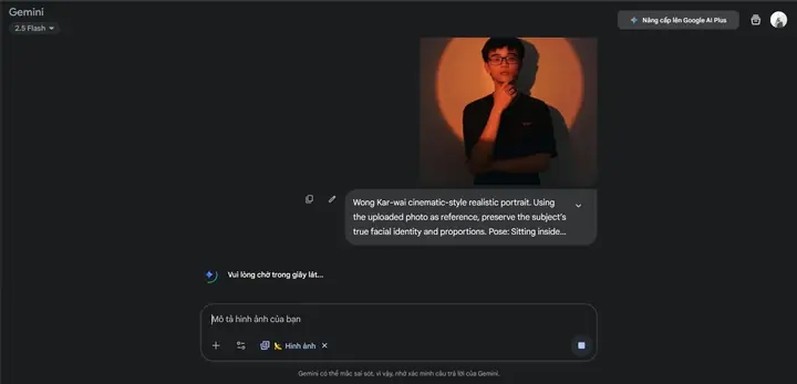 Cách Tạo Ảnh Ai Chụp Trong Xe Hơi Phong Cách Hong Kong