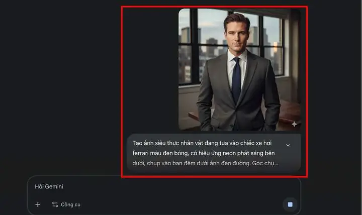 Cách Ghép Ảnh Với Xe Hơi Trên Gemini