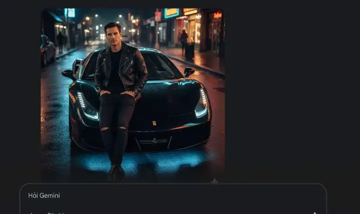 Cách Ghép Ảnh Với Xe Hơi Trên Gemini