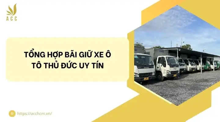 Bãi Giữ Xe Ô Tô Thủ Đức: Bảng Giá & Dịch Vụ Toàn Diện 2025