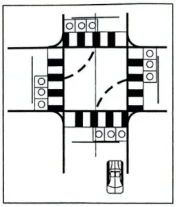 Bài Thi Qua Ngã Tư Có Đèn Tín Hiệu Điều Khiển Giao Thông